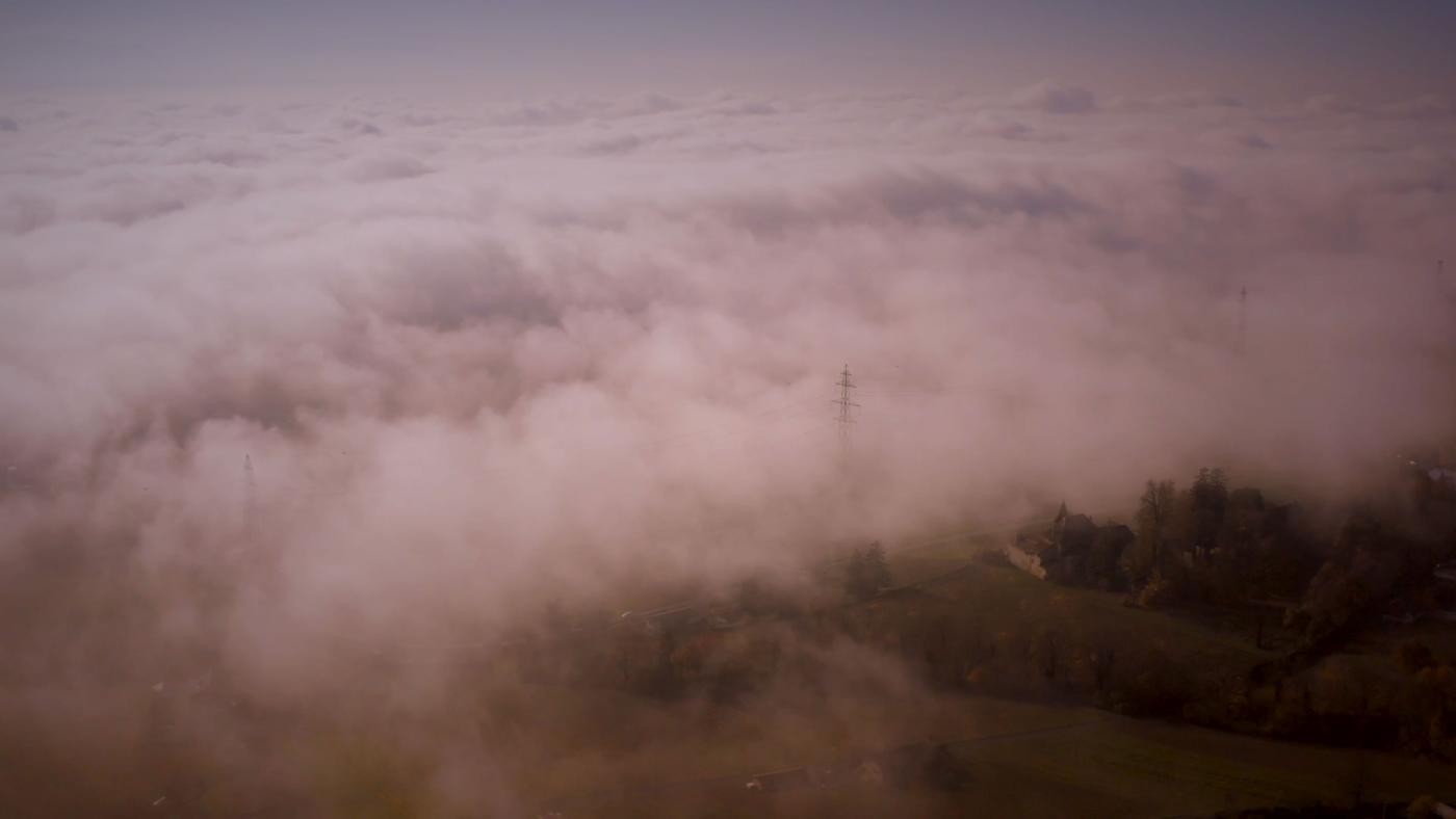 La région Nyonnaise sous le brouillard - Pixinside référence air